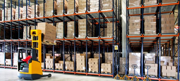 Make sure aisles are large enough for any material handling equipment you may need such as a Counterbalance Forklift.