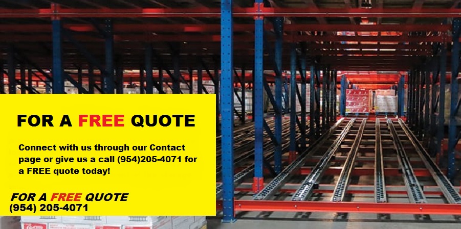 Used Pallet Racking provides efficient storage of palletised goods.