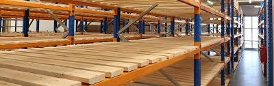 Wood decking, called stickers, such as a 2×4's or 2×6's can be used under the products for support.